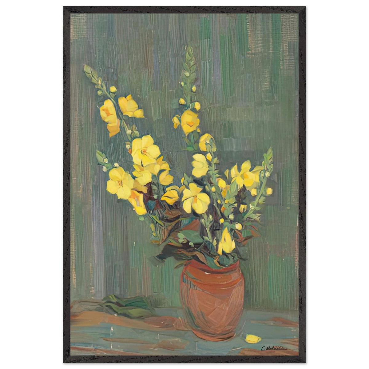 Pipkin with Mallows by Constantin Artachino, framed poster