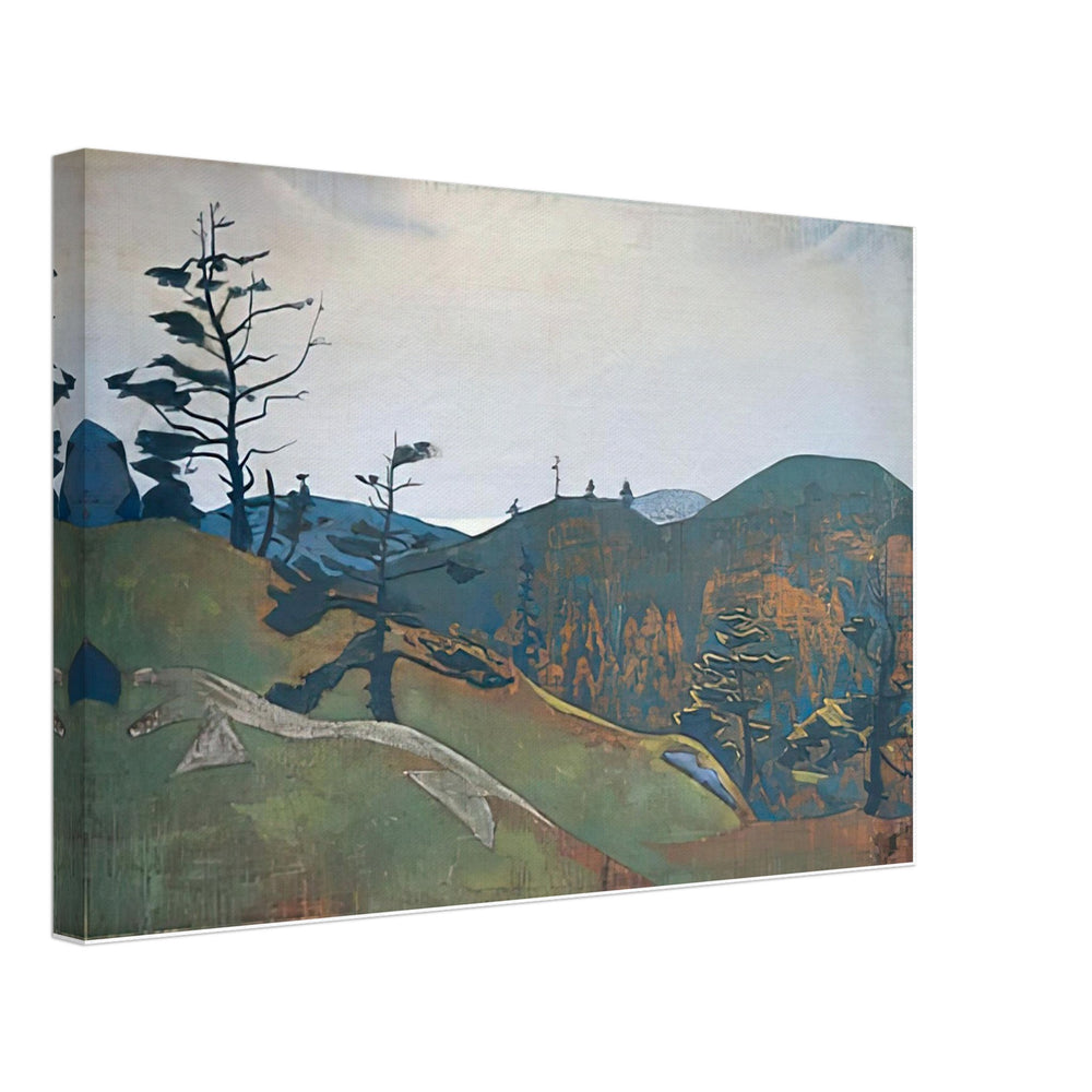 Pir Panjal by Nicholas Roerich, canvas