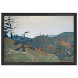 Pir Panjal by Nicholas Roerich, framed poster, view 2