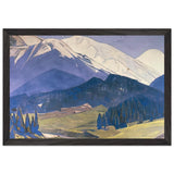 Pir Panjal by Nicholas Roerich, framed poster, view 2