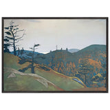 Pir Panjal by Nicholas Roerich, framed poster, view 3
