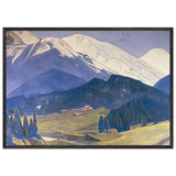 Pir Panjal by Nicholas Roerich, framed poster, view 3