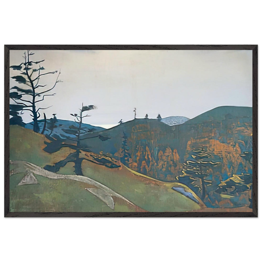Pir Panjal by Nicholas Roerich, framed poster
