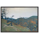 Pir Panjal by Nicholas Roerich, framed poster