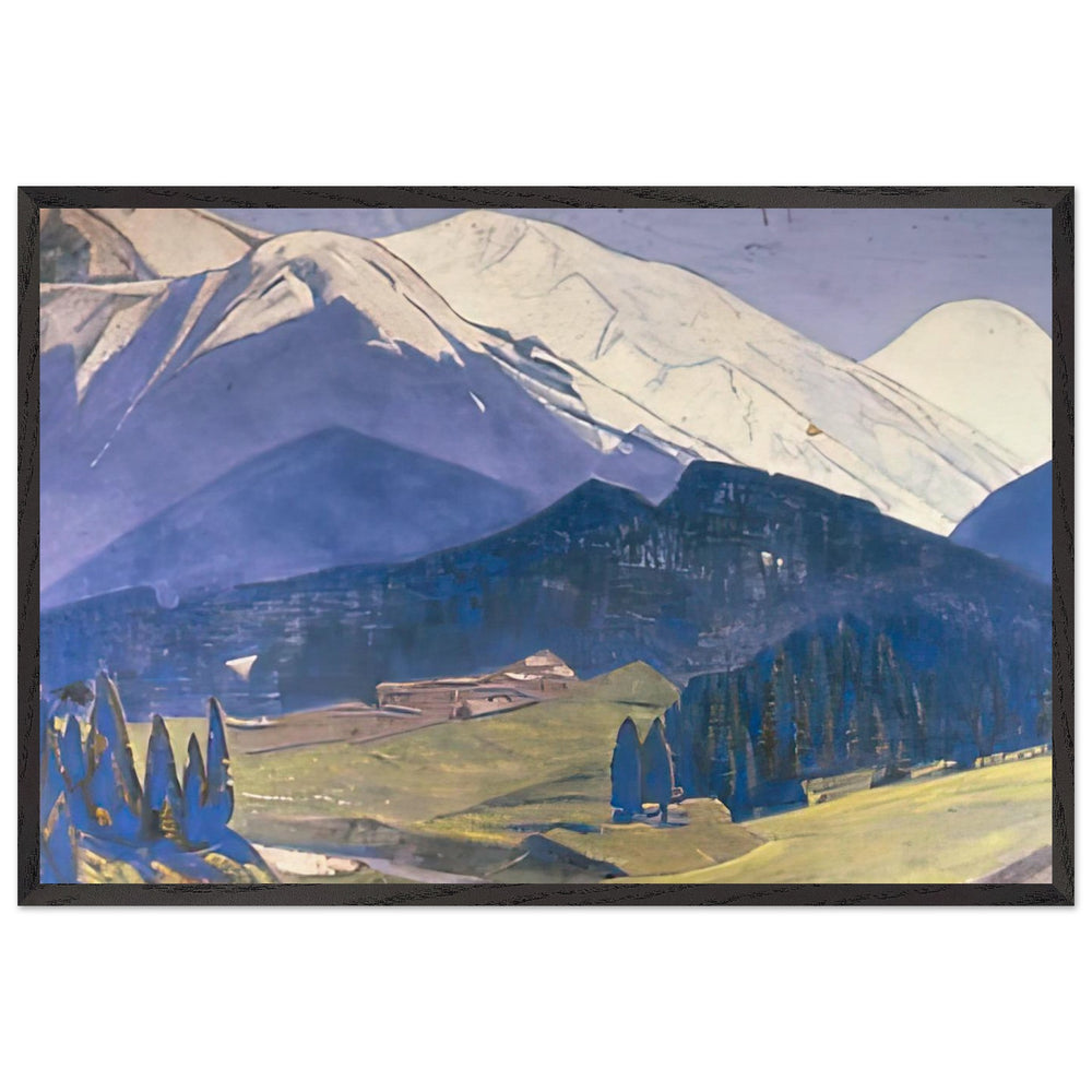 Pir Panjal by Nicholas Roerich, framed poster