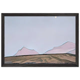 Place of Mahatmas Camp, District Kuku Nor by Nicholas Roerich, framed poster, view 2