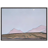 Place of Mahatmas Camp, District Kuku Nor by Nicholas Roerich, framed poster, view 3