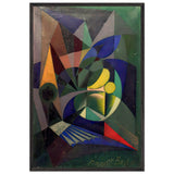 Plastic Colour by Giacomo Balla, framed poster