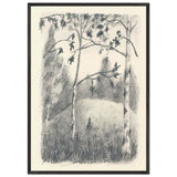 Plitnaia Hill by Nicholas Roerich, framed poster, view 3