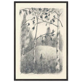 Plitnaia Hill by Nicholas Roerich, framed poster