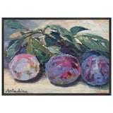 Plums by Constantin Artachino, framed poster, view 3