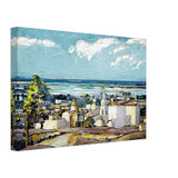 Podil by Vasyl Hryhorovych Krychevsky, canvas, view 2