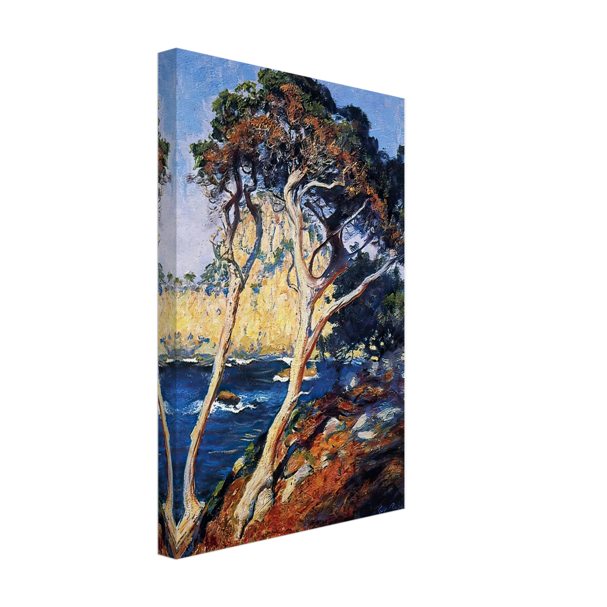 Point Lobos Trees by Guy Rose, canvas, view 2