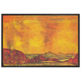 Polovtsian Camp by Nicholas Roerich, framed poster