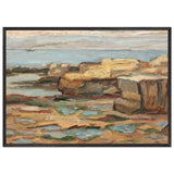 Pont du Diable (St. Palais sur Mer Cliffs) by Theodor Pallady, framed poster, view 3