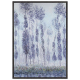 Poplars by the Eure River by Gustave Loiseau, framed poster, view 3