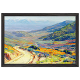 Poppies, Antelope Valley by Benjamin Brown, framed poster, view 2