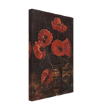 Poppies by Octav Bancila, canvas, view 2