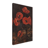Poppies by Octav Bancila, canvas