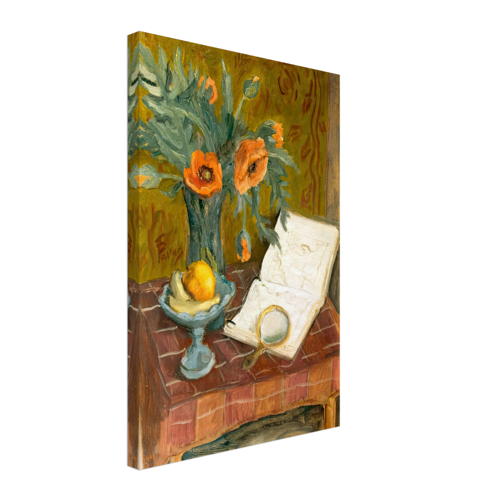 Poppy Flowers by Theodor Pallady, canvas