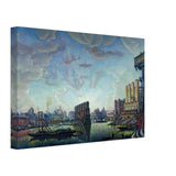 Port of Imaginary City by Konstantin Bogaevsky, canvas, view 2
