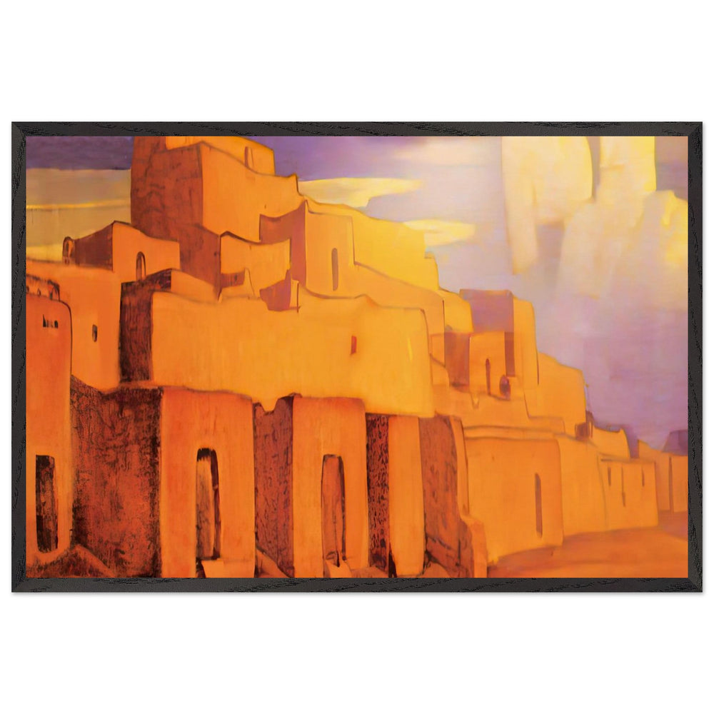 Predicted Cloud by Nicholas Roerich, framed poster