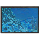 Prologue. Forest by Nicholas Roerich, framed poster, view 2