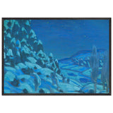 Prologue. Forest by Nicholas Roerich, framed poster, view 3