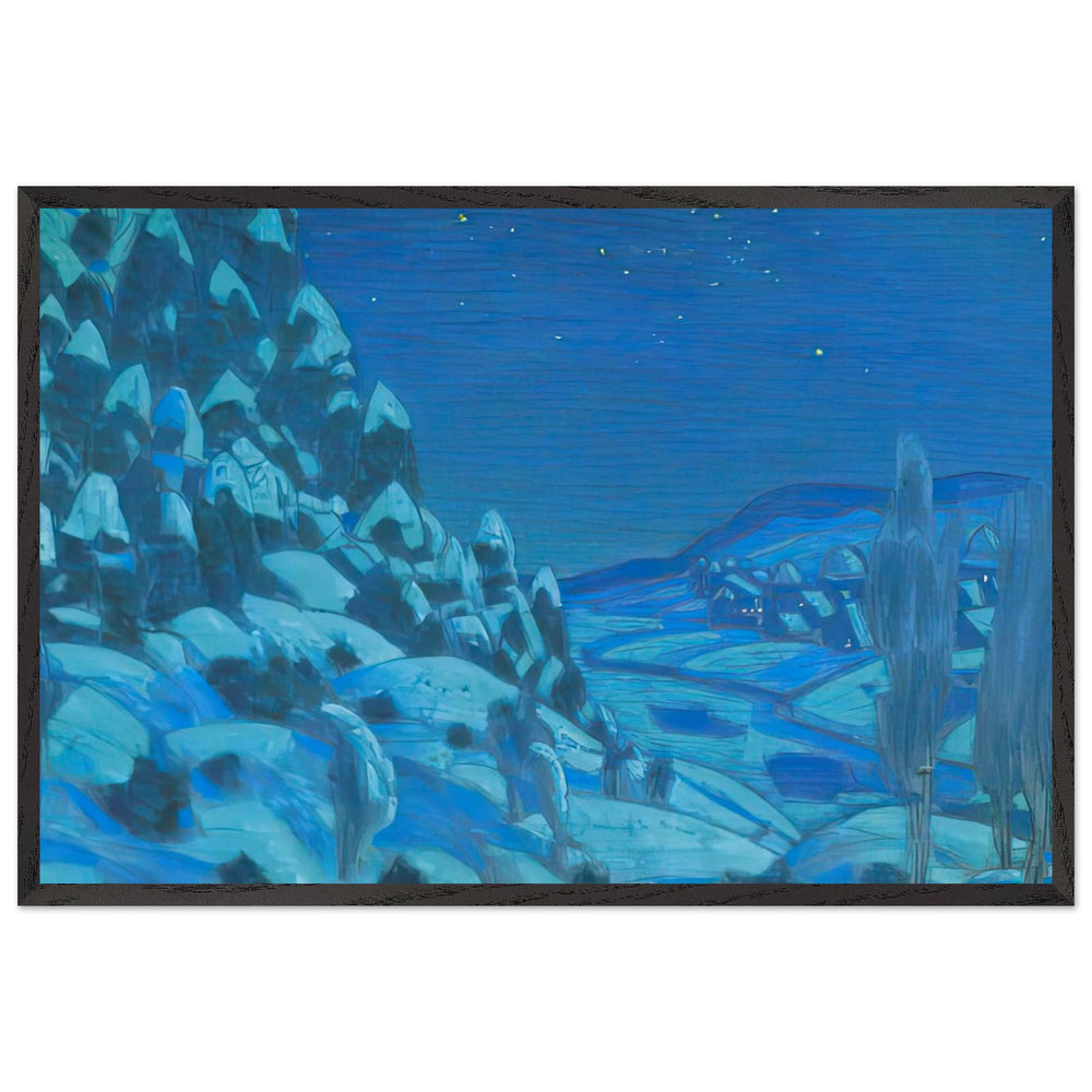 Prologue. Forest by Nicholas Roerich, framed poster
