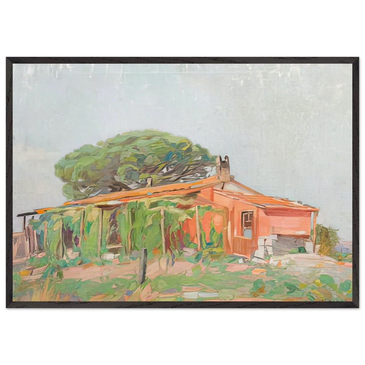 Provence Vineyards by Constantin Artachino, framed poster, view 3