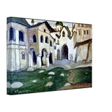 Pskov Churchyard by Nicholas Roerich, canvas, view 2