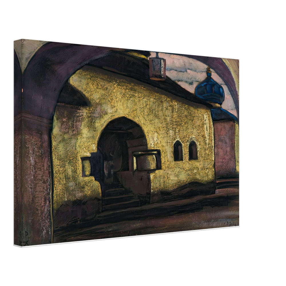 Pskov by Nicholas Roerich, canvas