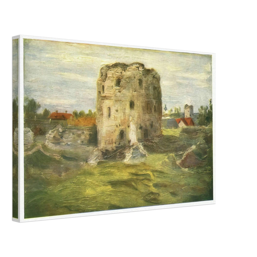 Pskov Towers by Nicholas Roerich, canvas