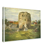 Pskov Towers by Nicholas Roerich, canvas