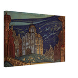 Putivl. Eclipse by Nicholas Roerich, canvas