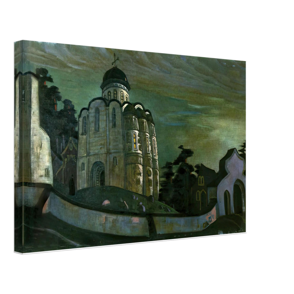 Putivl by Nicholas Roerich, canvas