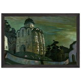 Putivl by Nicholas Roerich, framed poster, view 2
