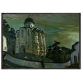 Putivl by Nicholas Roerich, framed poster, view 3