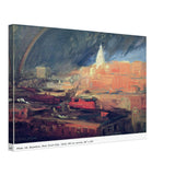 Rainbow, New York City by John French Sloan, canvas