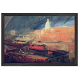 Rainbow, New York City by John French Sloan, framed poster, view 2