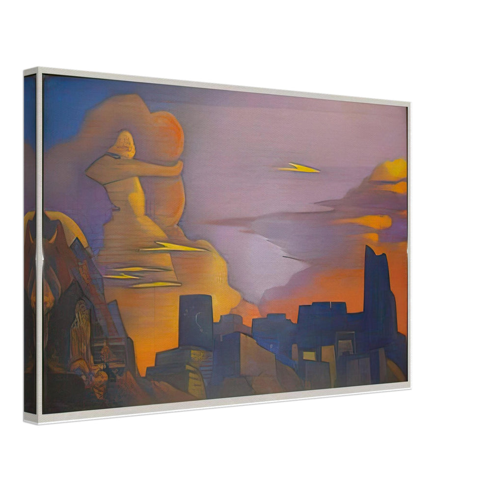 Ramayana by Nicholas Roerich, canvas
