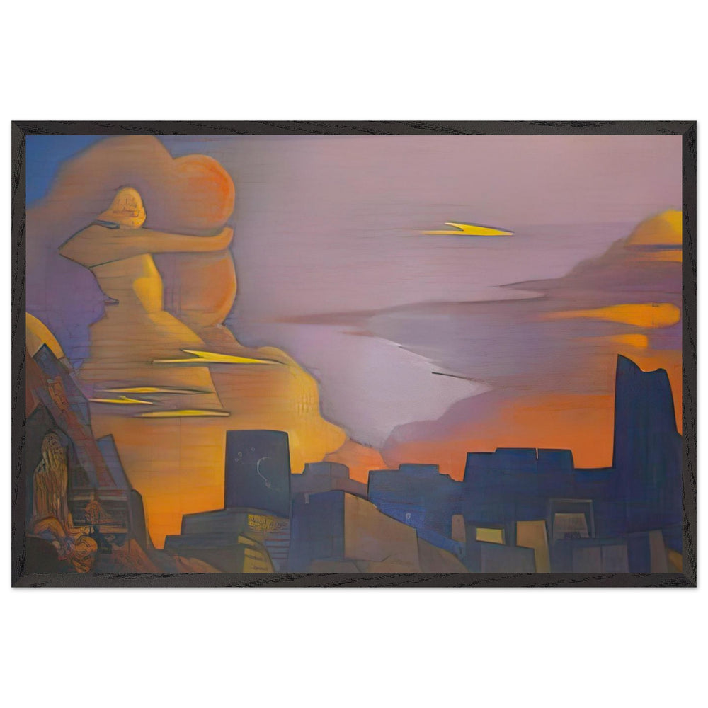 Ramayana by Nicholas Roerich, framed poster