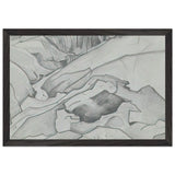 Rani Nulla River on Kulu Side of Rohtang Pass by Nicholas Roerich, framed poster, view 2