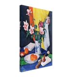 Red and Pink Roses, Oranges and Fan by Samuel Peploe, canvas