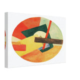 Red and Yellow Suprematist Composition by Ivan Kliun, canvas, view 2