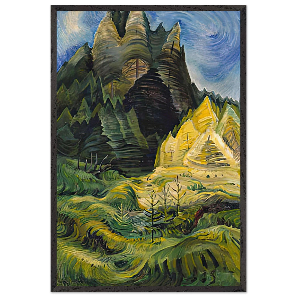 Reforestation by Emily Carr, framed poster