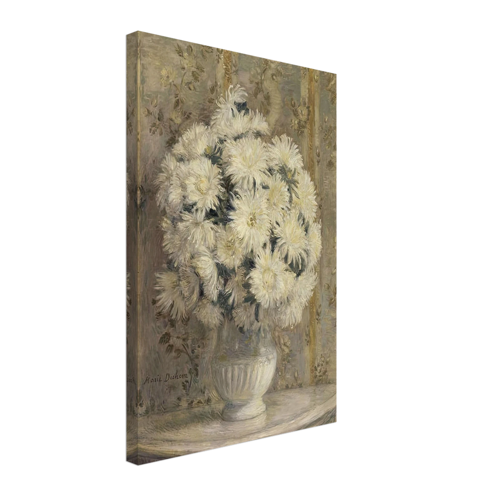 Reines Marguerites dans un Vase by Marie Duhem, canvas
