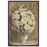 Reines Marguerites dans un Vase by Marie Duhem, framed poster