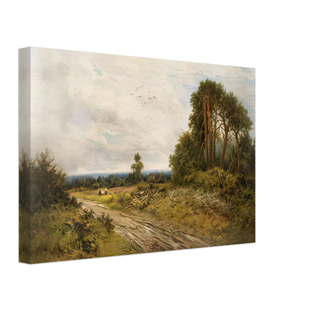 Resting by the roadside by Daniel Sherrin, canvas, view 2