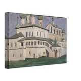 Resurrection Monastery in Uglich by Nicholas Roerich, canvas, view 2